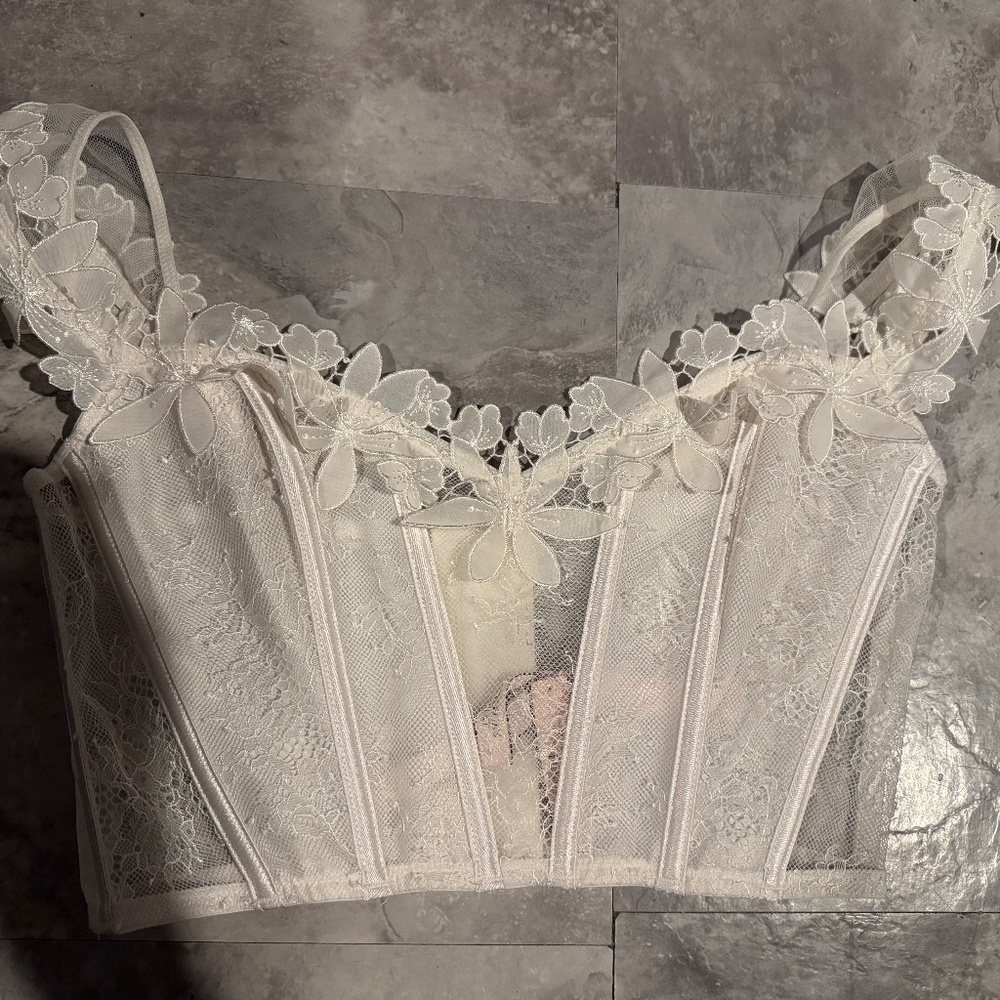 Victoria secret lace corset